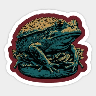 Frogburger Sticker